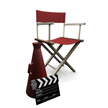 graphic of chair,megaphone, clapper board to represent the Movie Insider Package ... purchased from Kirsty Pargeter - Fotolia.com 